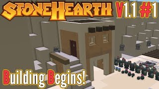 Stonehearth | Ep 1 | The Oasis Of Profits! | v1.1 Gameplay!