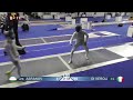 2023 Day04 T32 01 M F Individual Junior Plovdiv BUL CHM BLUE DI VEROLI ITA vs ASRANOV UZB