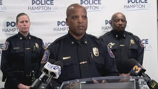 Hampton police chief addresses sharp spike in crime