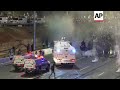Israeli police try to clear highway blocked by protesters
