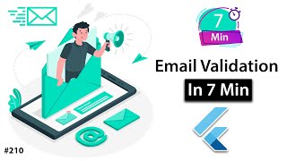 Flutter Tutorial - Email Validation In 7 Minutes