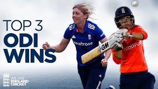 Tons from Taylor & Knight in big wins! | Highlights - Top 3 Women's ODIs