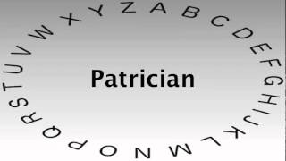 SAT Vocabulary Words and Definitions — Patrician