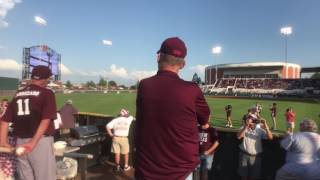 First pitch from Left Field Lounge