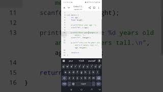 🟩 C lec 6 : User Input (Scanf)