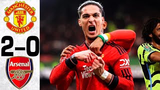 Manchester United vs Arsenal 2-0 - All Goals and Highlights - 2024 💥 ANTONY