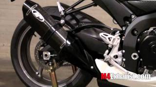 2011 Suzuki GSXR 600 M4 Exhaust Carbon Slip On