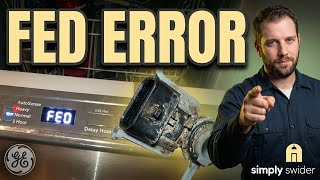 GE Dishwasher Won't Drain? FED/FTD Error Code Fix (3 Easy Steps)