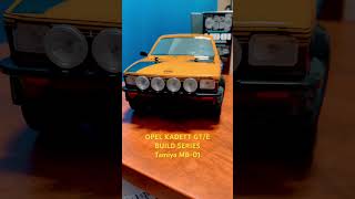 Tamiya Opel Kadett GT/E #tamiya #buildseries #fastfreddyrc #MB01 #rccar #rc #rccars #opelkadett