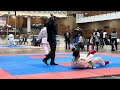 vaibhav waliya vs kunal rathod 75kg all india inter university karate championship 2024 champion