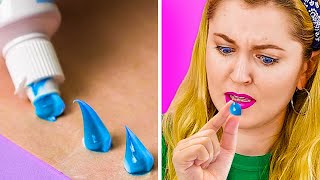 7 AMAZING LIFE HACKS FOR EVERY OCCASION || Funny DIYs And Crafts by 123 GO! GOLD
