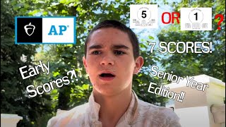 2025 AP SCORE REACTION!! (7 APs, EARLY)