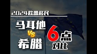 移民｜ 欧盟永居希腊和马耳他6点对比#移民 #出国 #海外 #黄金签证 #欧洲移民 #马耳他移民 #欧洲绿卡 #欧盟永居#希腊投资移民 #希腊房产 #希腊黄金签证#马耳他绿卡#希腊绿卡#马耳他永居