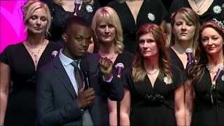 George The Poet performing at the Responsible Business Gala Dinner 2014