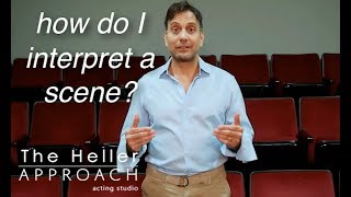 FREE Acting Lesson: SCENE INTERPRETATION