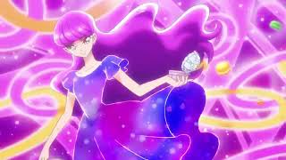 cure macaron transformation. kira kira precure a la mode 2017.