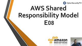 AWS Shared Responsibility Model | AWS Security E08