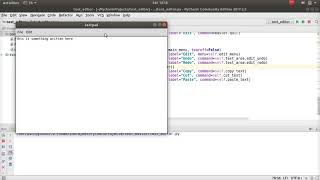 Python GUI Tutorial - 52 - text editor - undo , redo
