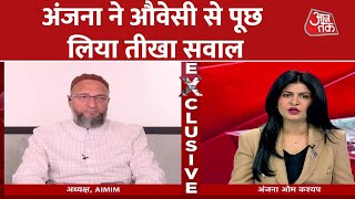 Asaduddin Owaisi Exclusive | Anjana Om Kashyap | T Raja Singh | Latest News | Hyderabad