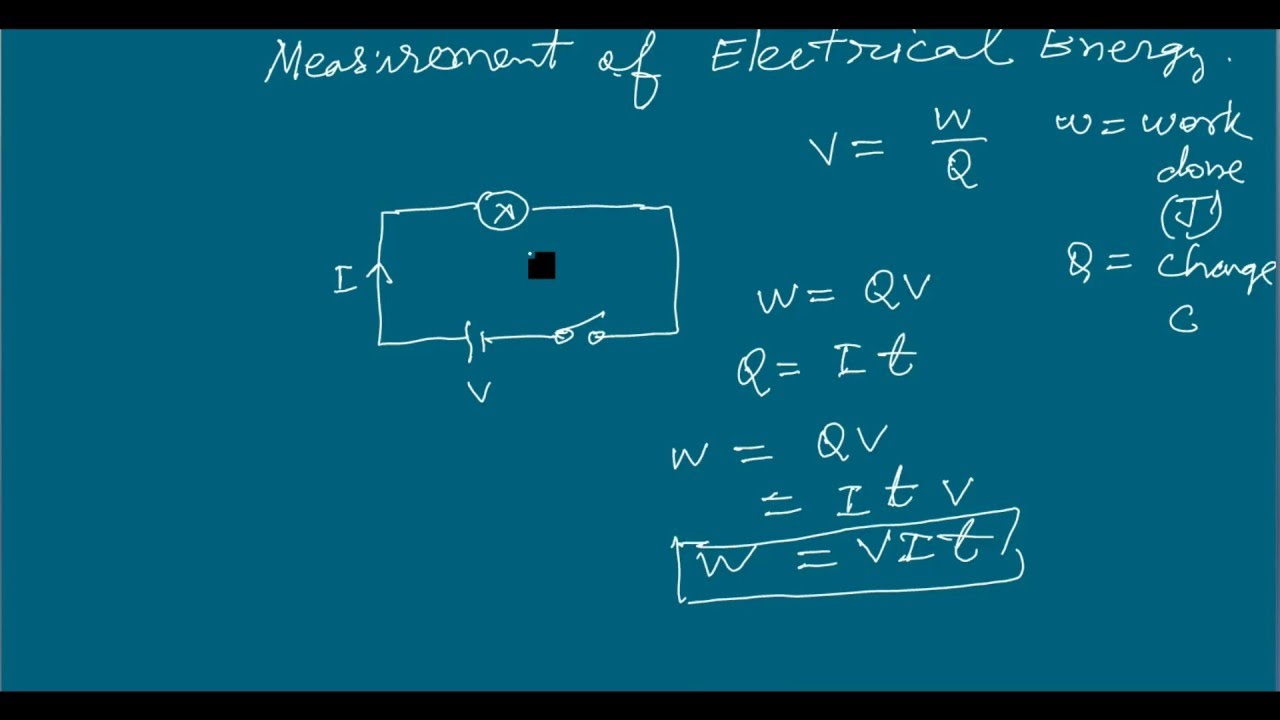 How To Calculate Electrical Energy Physics At Dominga Zeman Blog