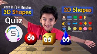 What Shape Is It? | 2d and 3d shapes | Shapes | Shapes for kids | Shapes Quiz | 2d shapes |3d shapes