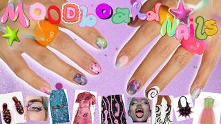 💫💅🏼🧚🏽💗✨ Mood board Nails using DVOK's Dark Night Collection and more!✨💗🧚🏽💅🏼💫 (REUPLOAD) 😩