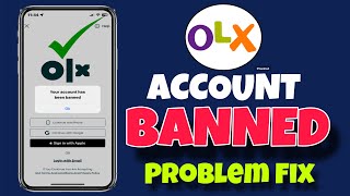 OLX account suspended problem | OLX Banned problem | Your account has been suspended olx