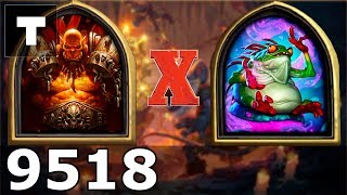 Hearthstone: Kobolds \u0026 Catacombs Warrior vs Fungalmancer Flurgl [04] (9518)