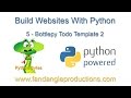 Python Web Frameworks: 5 Bottle Todo Templates 2