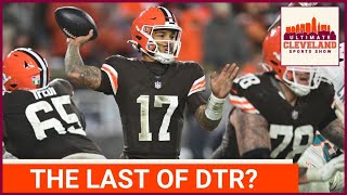 After two games it is CLEAR DTR is not the answer for the Cleveland Browns