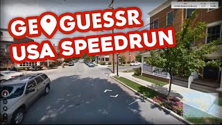 Geoguessr - United States 25k Speedrun in 5:50