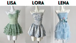 Choose Your Style! 💖 Lisa, Lora or Lena – Summer Edition ☀️