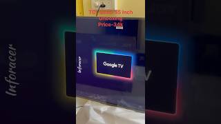 TCL C69B 139cm #55inch  QLED tv unboxing #tcl #qledtv #unboxing #shorts