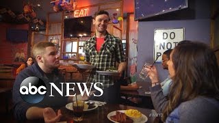 Absent-Minded Waiter [NY 2015] | What Would You Do? | WWYD