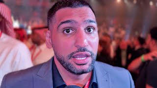 'BAD DAY!' Amir Khan INSTANT REACTION to Tyson Fury LOSS: 'HE BEATS USYK in REMATCH