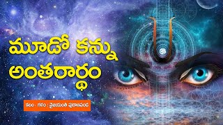 మూడో కన్ను అంతరార్థం|| Mystery Behind Lord Shiva Third Eye || #Shivaratri Special Video ||#Vyus.in