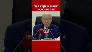 Devlet Bahçeli: Bu dosya günü geldiğinde eyleme geçecektir! Mutlaka hesaplaşacağız!