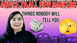 All new Bankers should listen this • Secret Advice🤫 by Shivani keswani