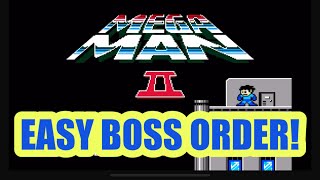 Mega Man 2 Easy boss order. Wily bosses included!