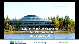 19TH ASSEMBLY 2nd SESSION, DAY 81