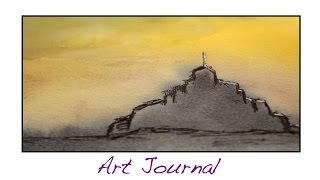 Art Journal - Mont St.  Michel
