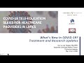 VUMC Session 7 What's New in COVID-19? Treatment and Research Updates  -#009-Africa