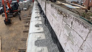 Retaining Wall Drainage and Backfill