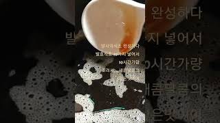 발효식초10가지 넣어서 #발사믹식초 완성하다