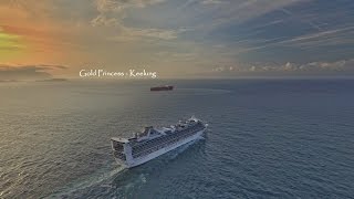 TW 空拍 4K - 黃金公主號 Golden Princess Cruises With The DJI Phantom 4