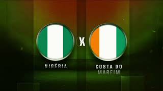Chamada da Final Nigéria x Costa do Marfim na Copa Áfricana de Nações 2024 na Band (11/02/2024)