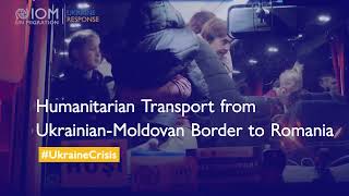 The fast-track transfer route from Moldova to Romania, dedicated to Ukrainian refugees