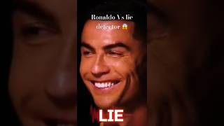Ronaldo is a liar😈 Ronaldo vs lie detector 😱 | “is messi better?”