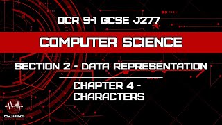 Data Representation - Chapter 4 - Character Sets