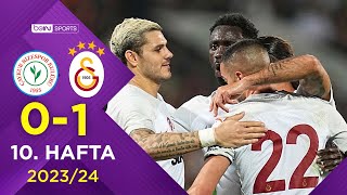 Çaykur Rizespor (0-1) Galatasaray | 10. Hafta - Trendyol Süper Lig 2023/2024